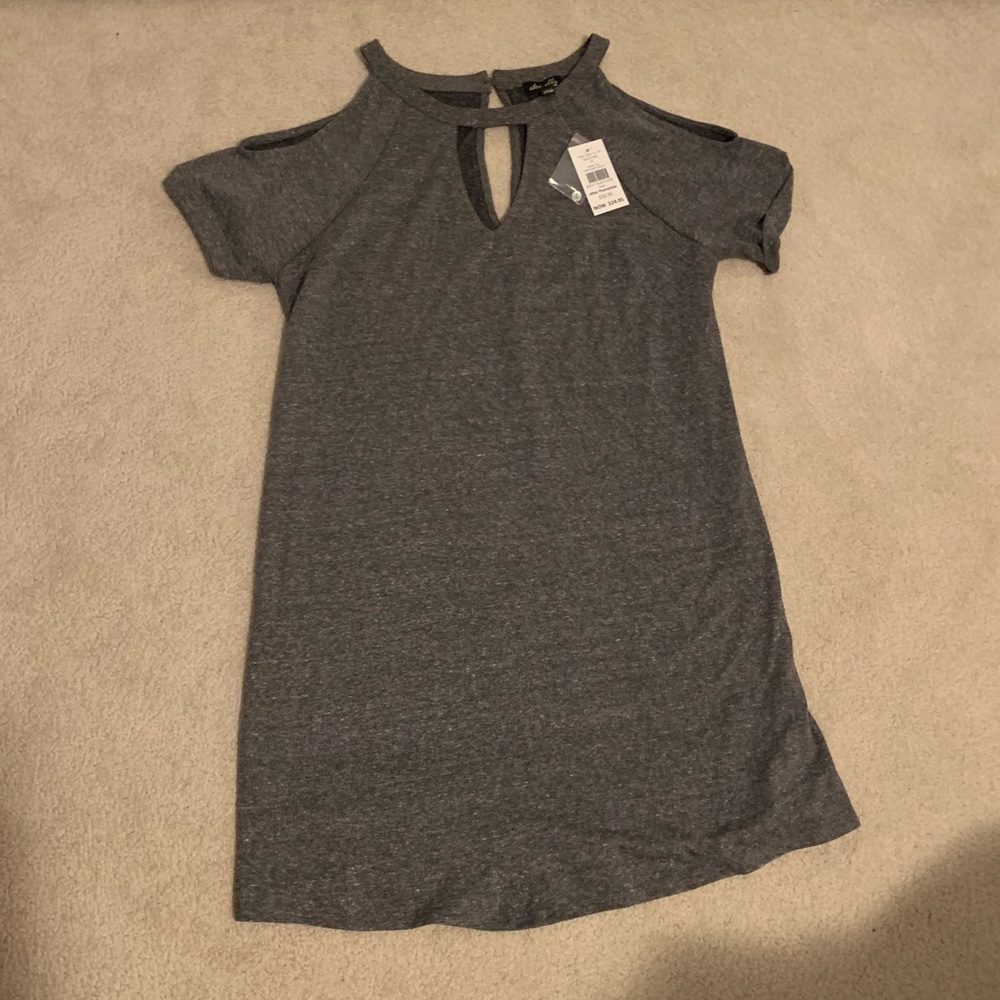 BRAND NEW Gray Dress